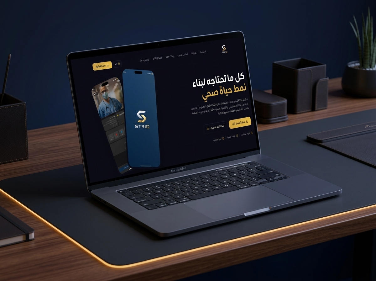 منصة وتطبيق ستريك (STRIQ) للياقة والصحة